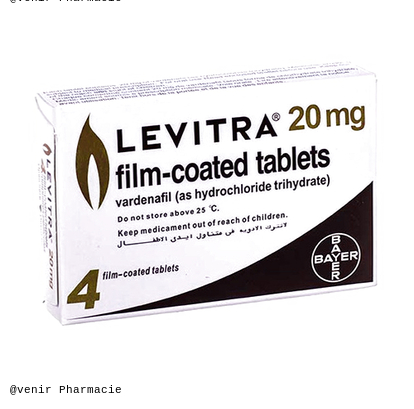 Achat levitra générique sans ordonnance